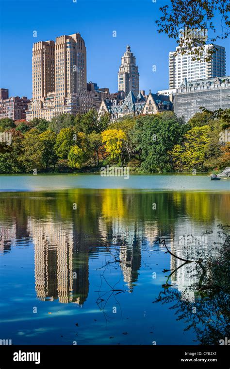 SKYLINE CENTRAL PARK WEST CENTRAL PARK Stock Photo - Alamy