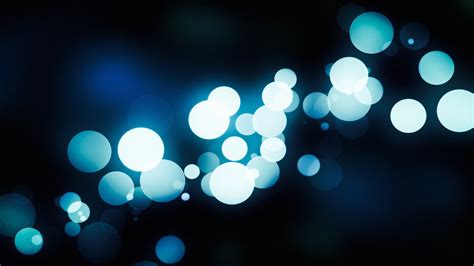 bokeh, Blue Wallpapers HD / Desktop and Mobile Backgrounds