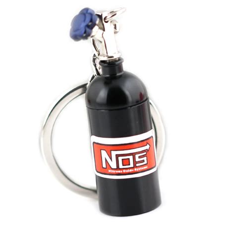 NOS bottle keychain | Black