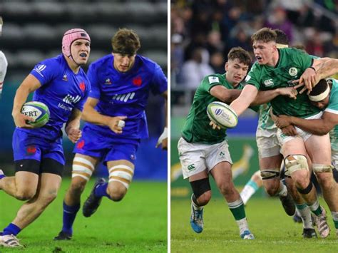 France and Ireland claim World Rugby U20s Championship final spots ...