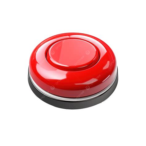 Red Buzzer Button Generative Ai, Red, Button, Alarm PNG Transparent Image and Clipart for Free ...