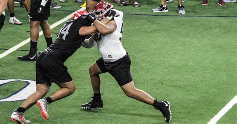 WATCH: No. 1 OT Darnell Wright highlights at The Opening