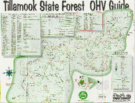 Tillamook State Forest Camping Map - Printable Map