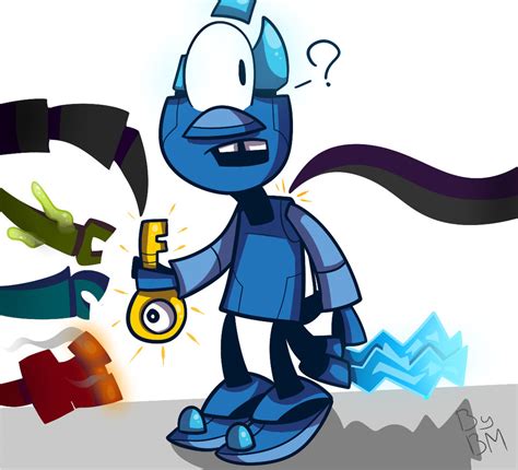 Mixels: Steal this key! by BlueMoshka on DeviantArt