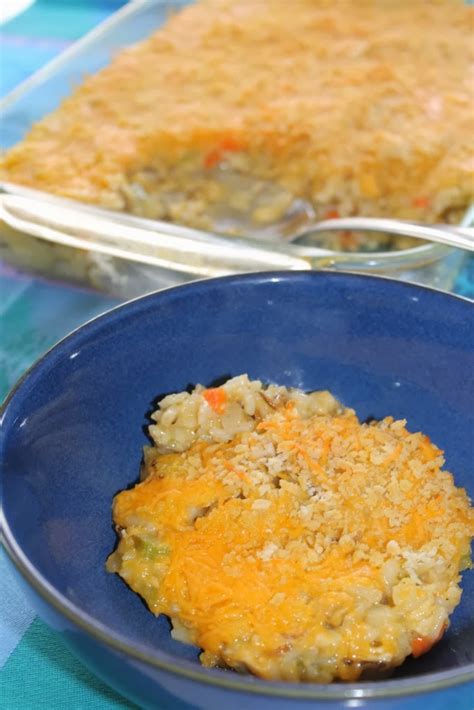 Life on Food: chicken, cheddar and wild rice casserole {SRC}