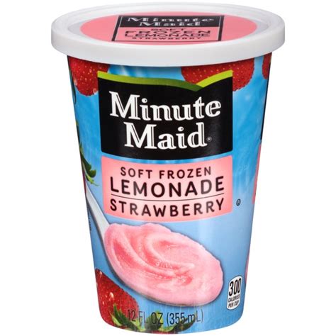 Minutemaid® Soft Frozen Strawberry Lemonade 12 oz. (12 count) - Beach ...