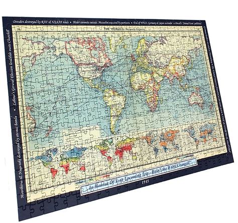 Map Of The World Jigsaw Puzzle - Direct Map