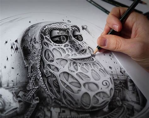 Amazing Pencil Sketches By Graphic Designer PEZ