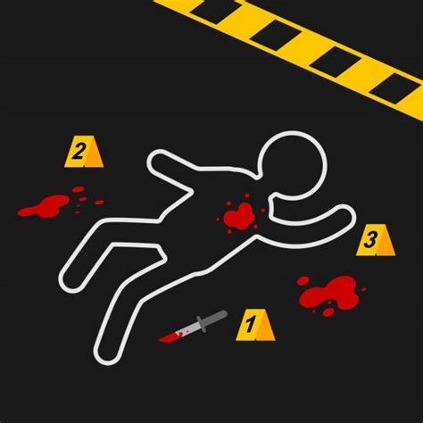 Murder Scene Cartoon Illustrations, Royalty-Free Vector Graphics & Clip ...