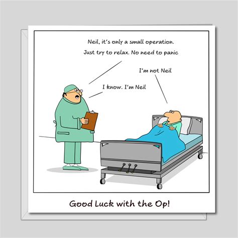 Funny Knee Replacement Surgery Card - Get Well Soon Card, Operation Re ...