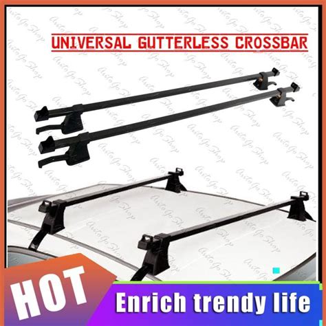 Universal Gutter Less Crossbar for all types of Sedans and Hatchbacks (Clamp Type) | Lazada PH