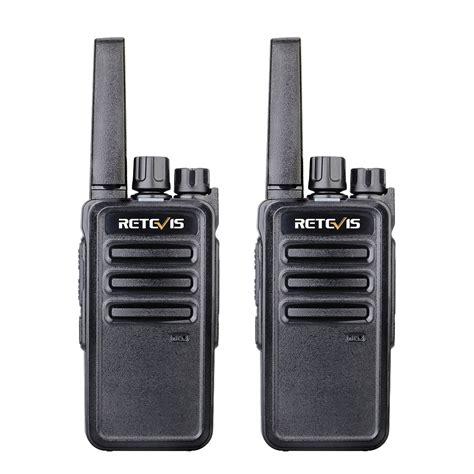 2PCS Retevis RT68 16 Channels Frequency 462 MHz Mini Ultra Light Handheld Radio Walkie Talkie ...