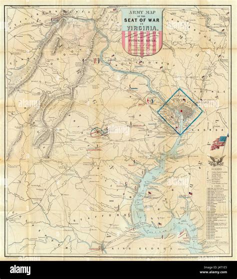 Civil War Battles In Virginia Map - Maps Model Online