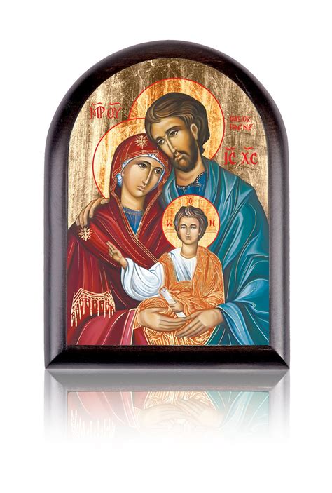 Icon of Holy Family, Handmade Icon, Religious Picture, Religious Icon ...