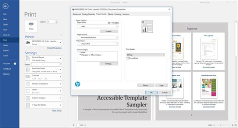 Different Printing Options in Microsoft Word