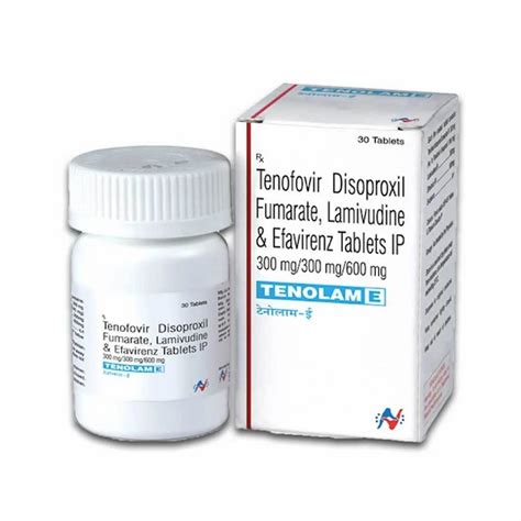 Tenvir L Lamivudine and Tenofovir Disoproxil Fumarate Tablets, Cipla Ltd, Prescription at Rs ...