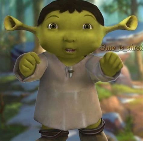 ice age baby as shrek | Baby memes, Shrek, Sloths funny