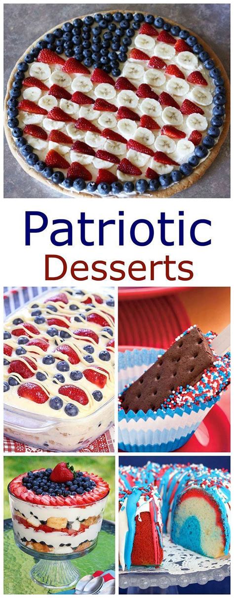 A collection of fun, festive and EASY patriotic desserts for your ...