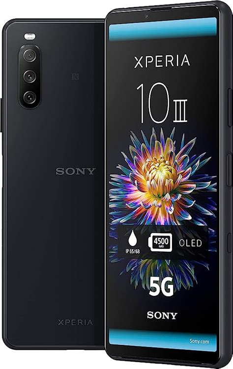 Sony Xperia 10 III 5G Smartphone (6 Inch 21:9 Wide Full HD+ OLED ...