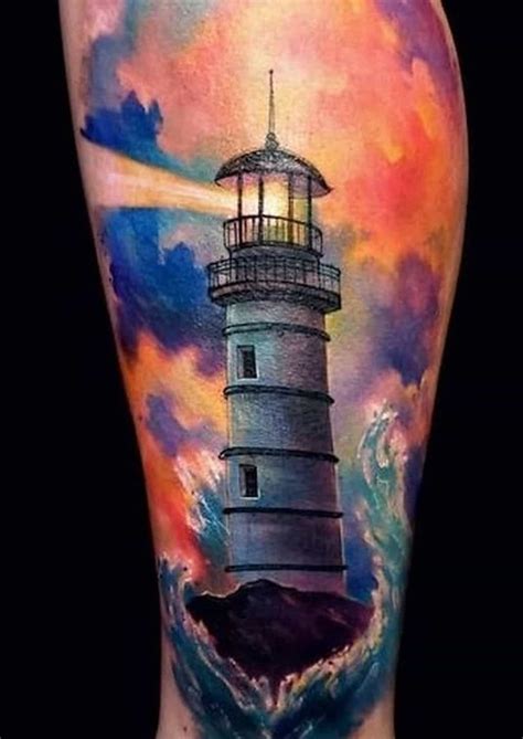 Lighthouse Tattoos: Meanings, Tattoo Designs & Ideas