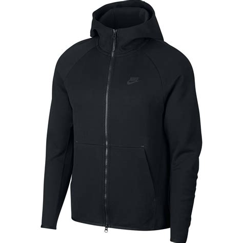 Nike - Nike Men's Sportswear Tech Fleece Full Zip Hoodie Black 928483-010 - Walmart.com ...