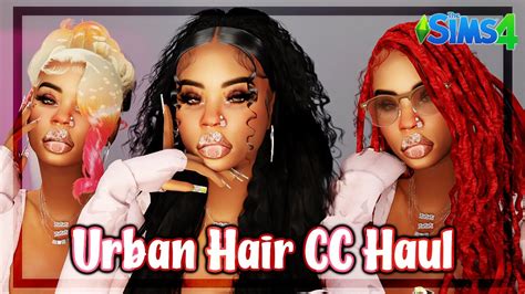 NEW YEAR, NEW HAIR! ️ • URBAN HAIR CC HAUL 2023 • THE SIMS 4 - YouTube