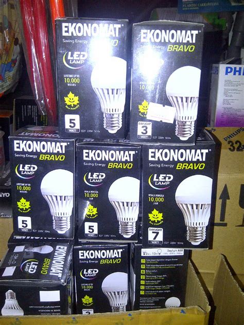 LAMPU RUMAH LED EKONOMAT 3WATT, 5WATT, 7WATT | Astuti Shop