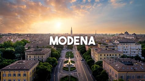 Modena A Timeless Blend of Culture, Cuisine, and Craftsmanship - YouTube