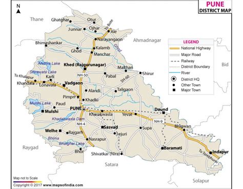 Buy Pune District Map Online