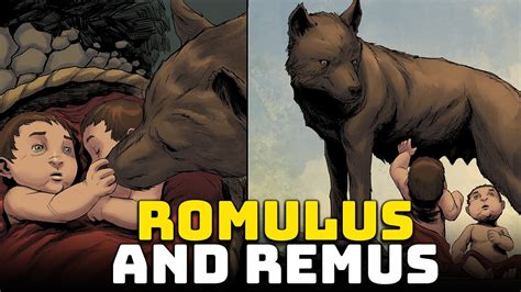 Romulus and Remus - The Story of the Founding of Rome - Roman Mythology - See u In History - YouTube