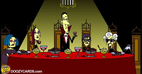 Vampire Dinner Party, View the Popular Vampire Dinner Party eCard