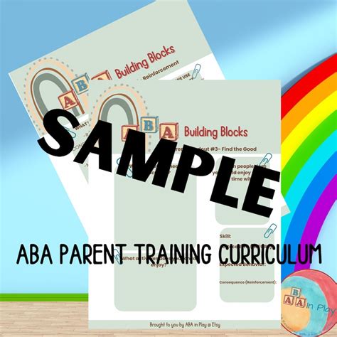 ABA Parent Training Curriculum Lesson 3, Behavior Management, Applied ...