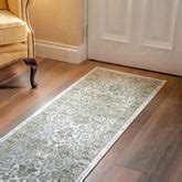 Vintage Traditional Green Floral Living Room Rug | Living Room Rugs ...