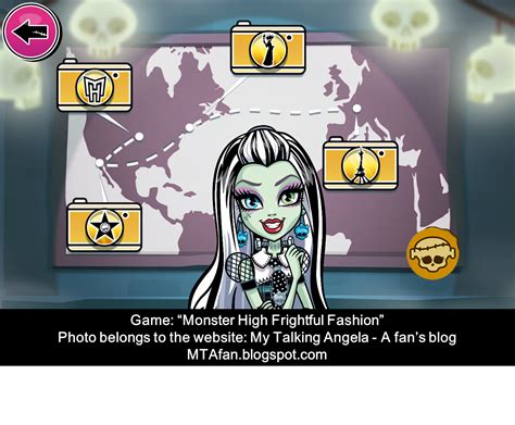 My Talking Angela - A Fan's Blog: "Monster High Frightful Fashion" Suggested App