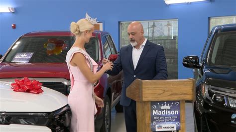 Air Force Officer named Miss Colorado receives new car | FOX21 News Colorado