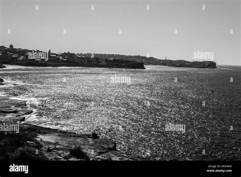 Bondi to Coogee walk is 6 km long located in Sydneys eastern suburbs Stock Photo - Alamy