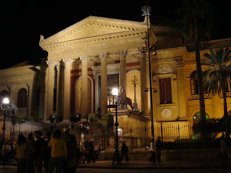 Opera Palermo by Night | Set of the final scene in Godfather… | Flickr