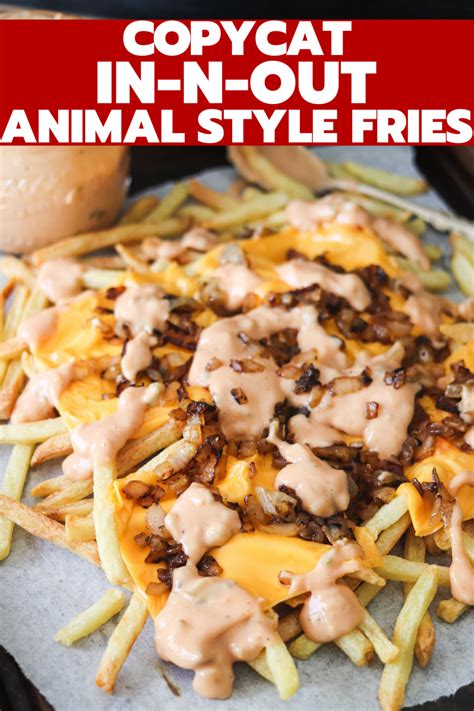 In-N-Out Animal Style Fries (Copycat) • Domestic Superhero