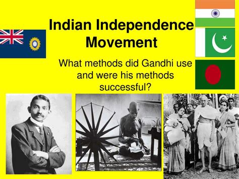 PPT - Indian Independence Movement PowerPoint Presentation, free download - ID:6204593