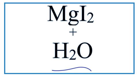 Magnesium And Iodide Electron Dot Diagram