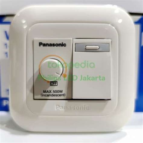 SAKLAR ENGKEL DIMMER 500W WATT PANASONIC WEJ57515 WEJ5531 | Mitraruma