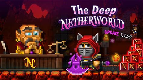 Vendor and Deep Nether! Update 1.1.50 - Episode 51 - Pixel Worlds - YouTube