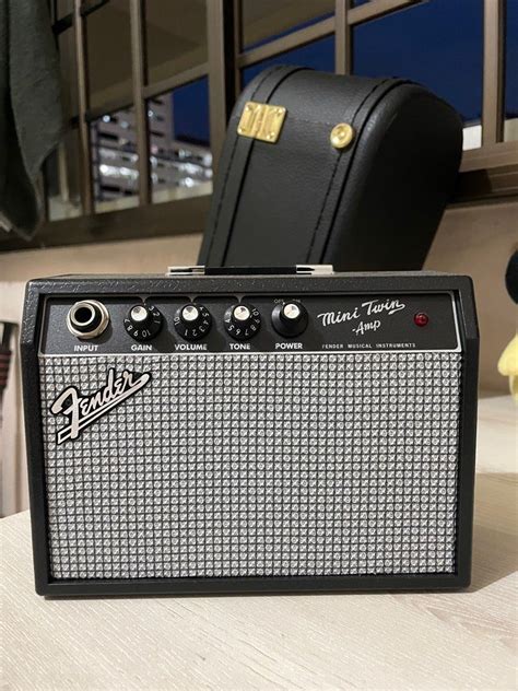 Fender Mini 65 Twin Amp, Hobbies & Toys, Music & Media, Music ...