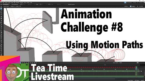 Sunday Tea Time livestream - Motion Path in OpenToonz and Tahoma 2D & Animation Challenge #8 ...