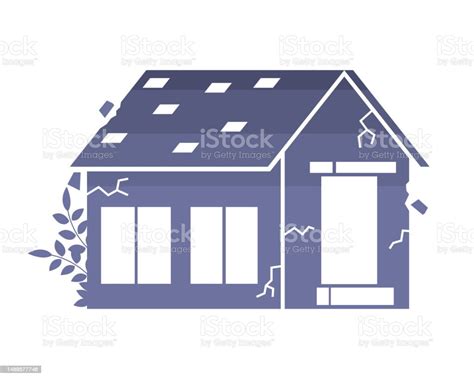 Empty House Silhouette Stock Illustration - Download Image Now ...