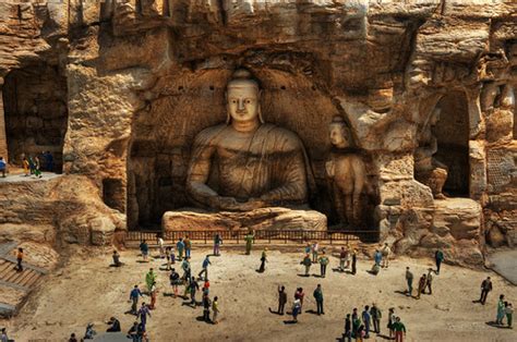 Yungang Buddhist Caves of China | View LARGE on black and ch… | Flickr