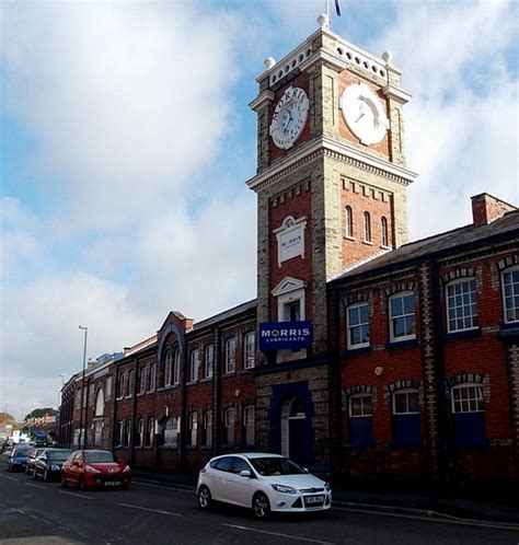 Morris Lubricants clock tower,... © Jaggery cc-by-sa/2.0 :: Geograph Britain and Ireland