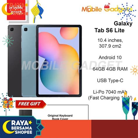 Samsung Galaxy Tab S6 Lite (SM-P610) *WiFi Version* tablet | Shopee ...