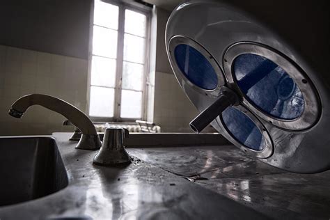 The Morgue Autopsy Room - Abandoned Hospital Photograph by Dirk Ercken