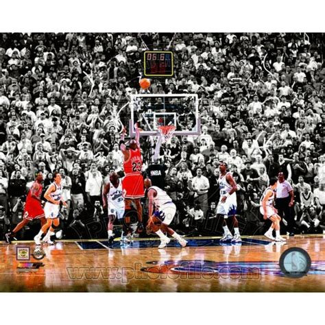 Michael Jordan 1998 Finals Game Winning Shot Photo 10 x 8in, Exhibition Quality 8x10 Photograph ...